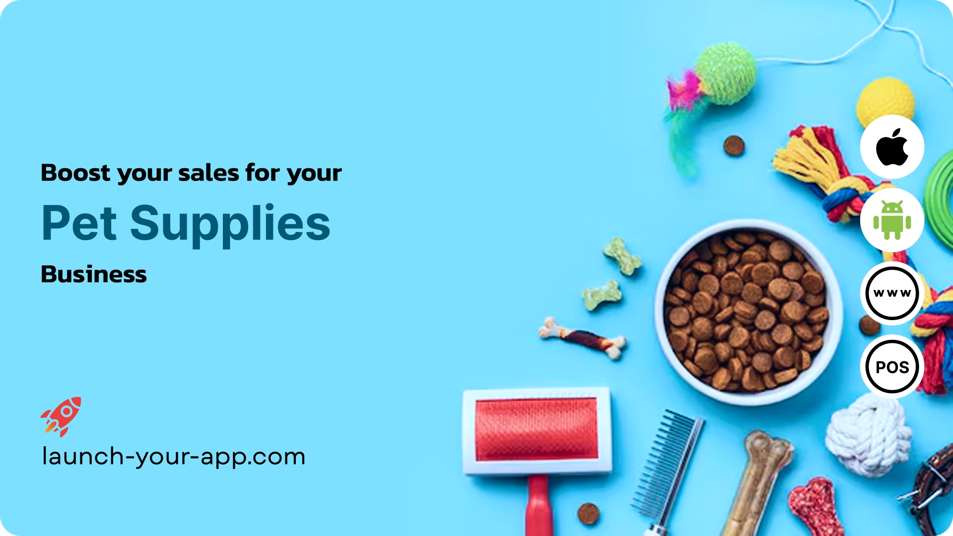 Pet Supplies Mobile App Builder - Launch Your App